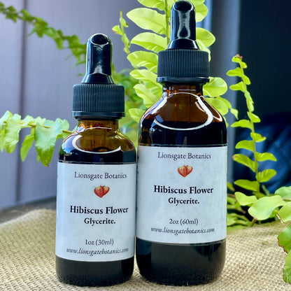 Hibiscus Flower Glycerite