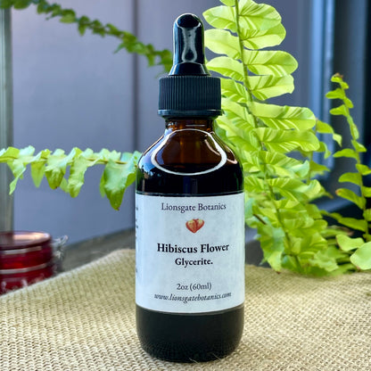 Hibiscus Flower Glycerite